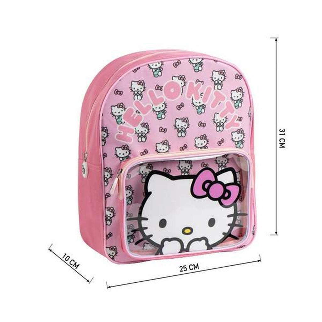 School Bag Hello Kitty Pink