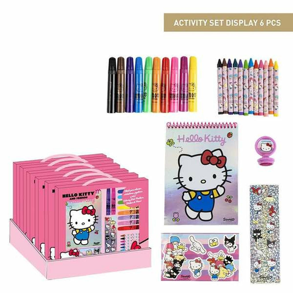 Stationery Set Hello Kitty Pink