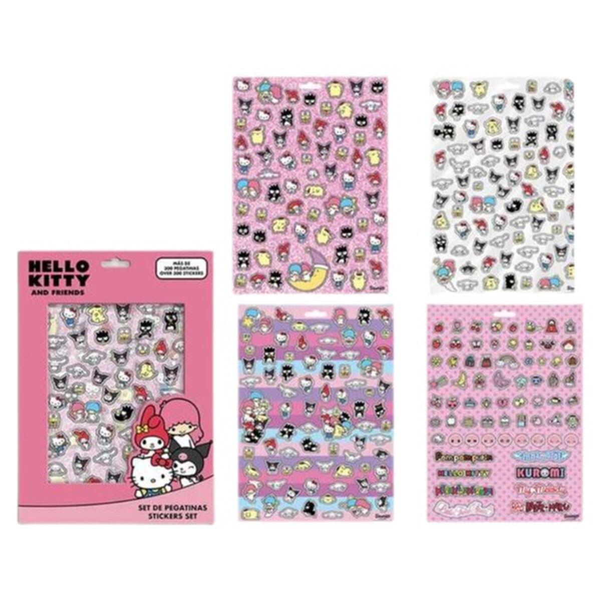 Stickers Hello Kitty Pink